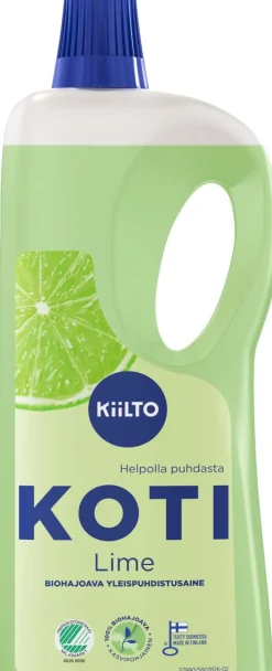 KIILTO KOTI BIOHAJOAVA YLEISPUHDISTUSAINE LIME 1L