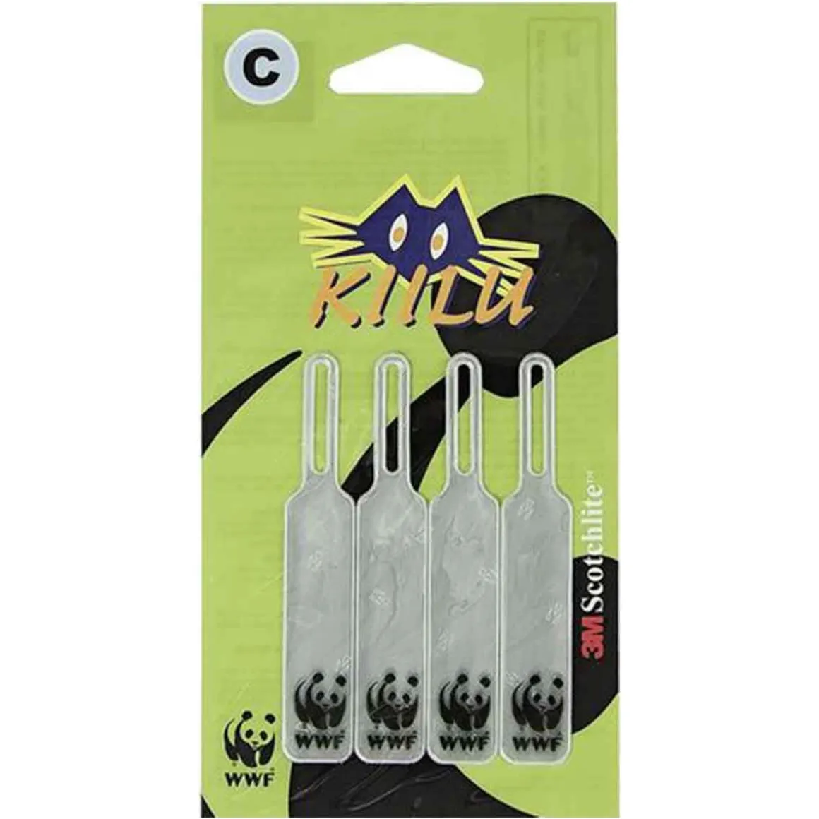 KIILU WWF PANDA ZIPPERTAG