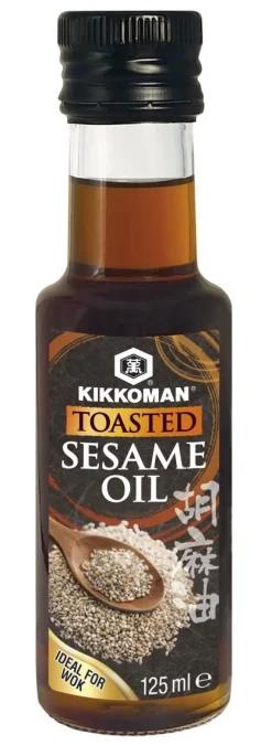 KIKKOMAN PAAHDETTU SEESAMIÖLJY 125 ML