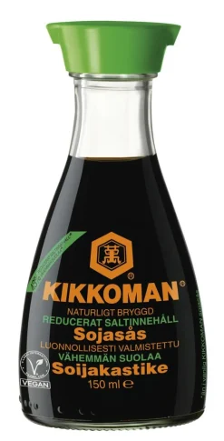 KIKKOMAN SOIJAKASTIKE VÄHÄSUOLAINEN 150 ML