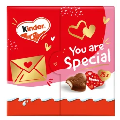 KINDER LOVE MINI VALENTINE SUKLAASYDÄNRASIA 107 G