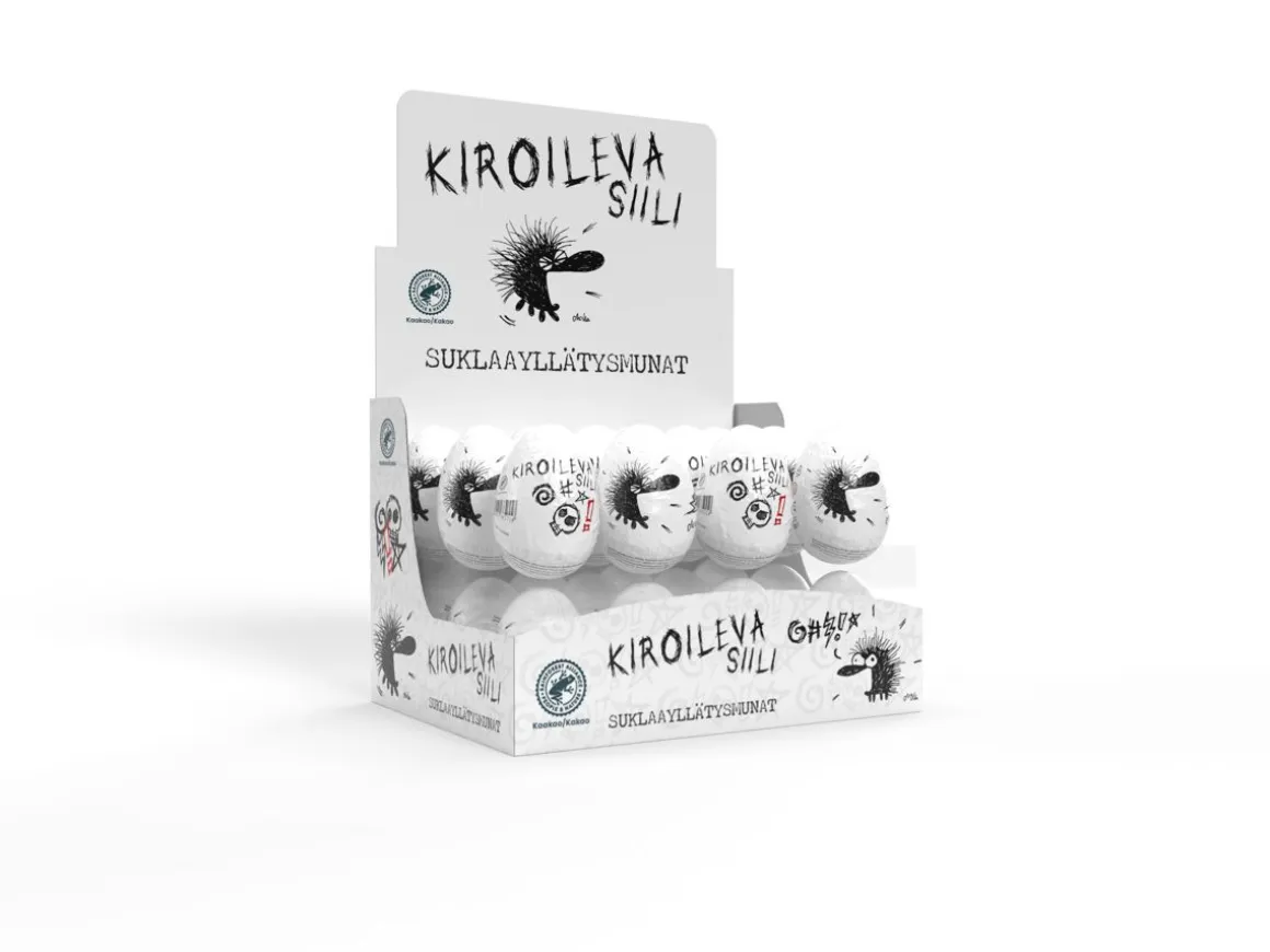 KIROILEVA SIILI SUKLAAYLLÄTYSMUNA 60 G