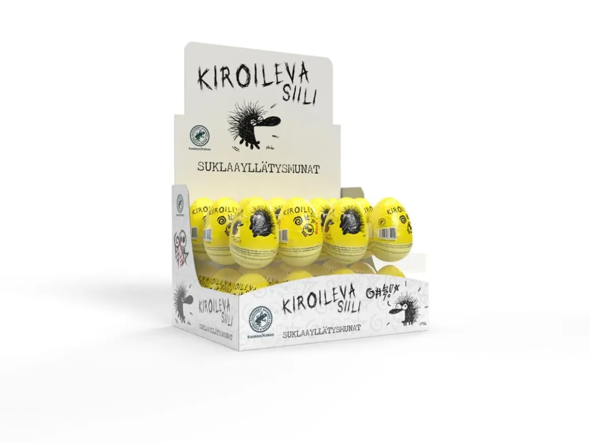 KIROILEVA SIILI SUKLAAYLLÄTYSMUNA 60 G