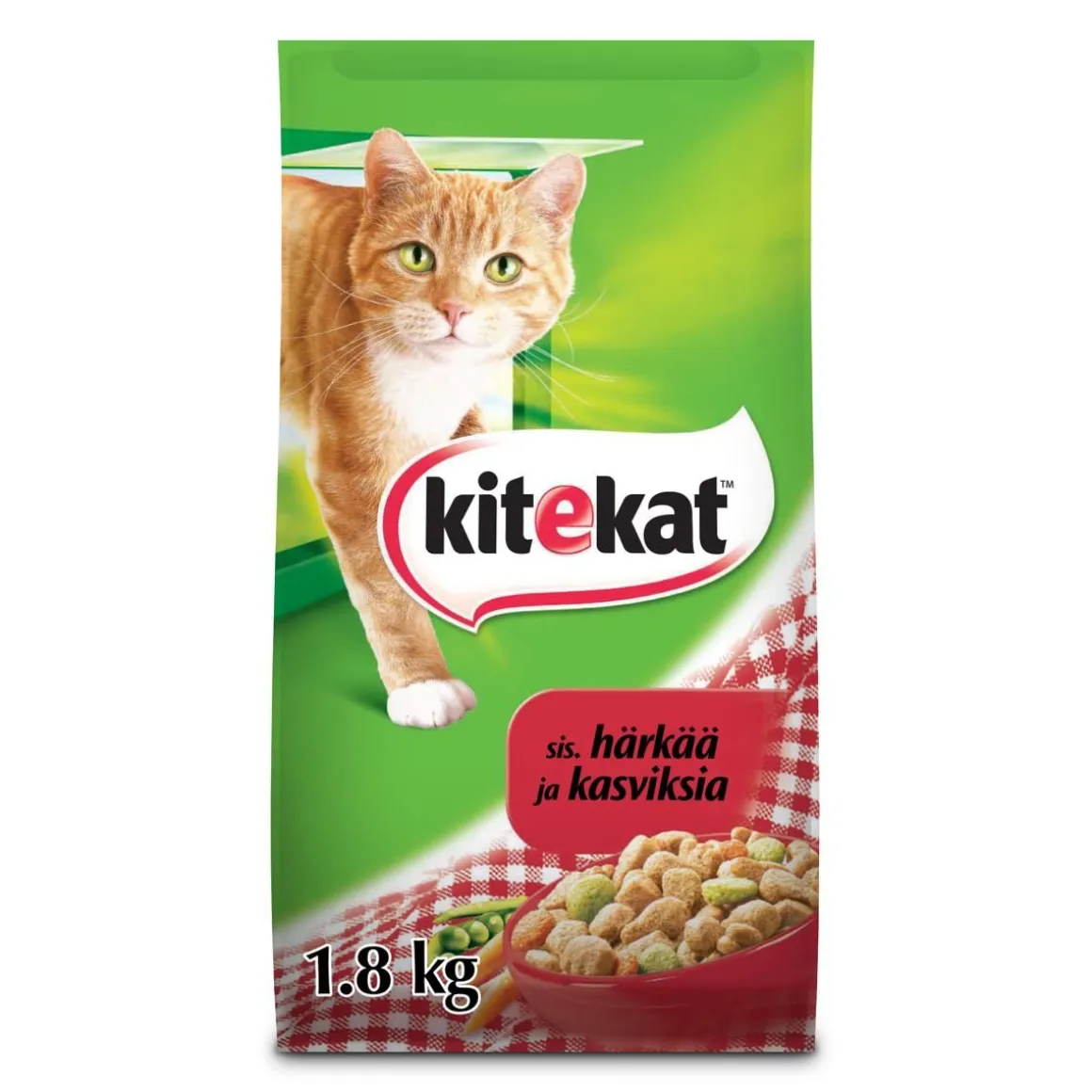 KITEKAT HÄRKÄÄ JA KASVIKSIA 1,8 KG