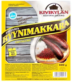 KIVIKYLÄN PALVARIN RYYNIMAKKARA 400 G