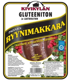 KIVIKYLÄN PALVARIN RYYNIMAKKARA GTON 400 G
