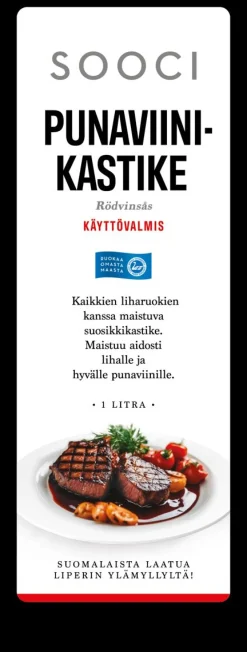 KIVIKYLÄN SOOCI PUNAVIINIKASTIKE 1L