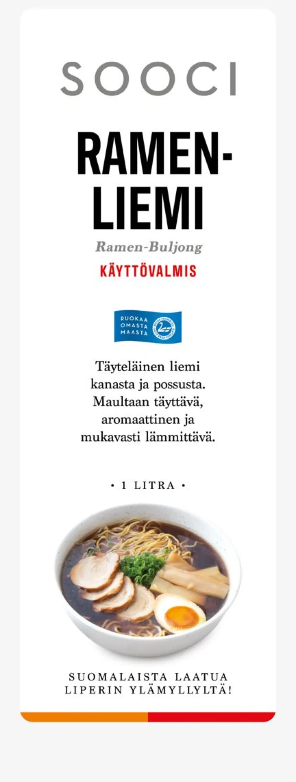 KIVIKYLÄN SOOCI RAMENLIEMI 1L