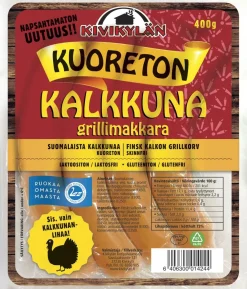 KIVIKYLÄN KALKKUNA GRILLIMAKKARA KUORETON 400 G