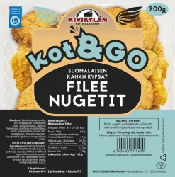KIVIKYLÄN KOT&GO KANANUGETIT FILEESTÄ 200 G
