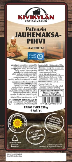 KIVIKYLÄN PALVARIN JAUHEMAKSAPIHVI 250 G