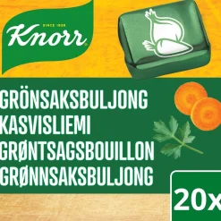 KNORR LIEMIKUUTIO KASVIS 20X10G 200 G