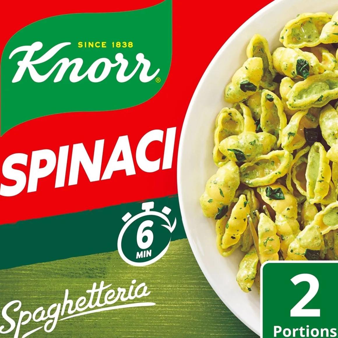 KNORR SPAGHETTERIA SPINACH 160 G