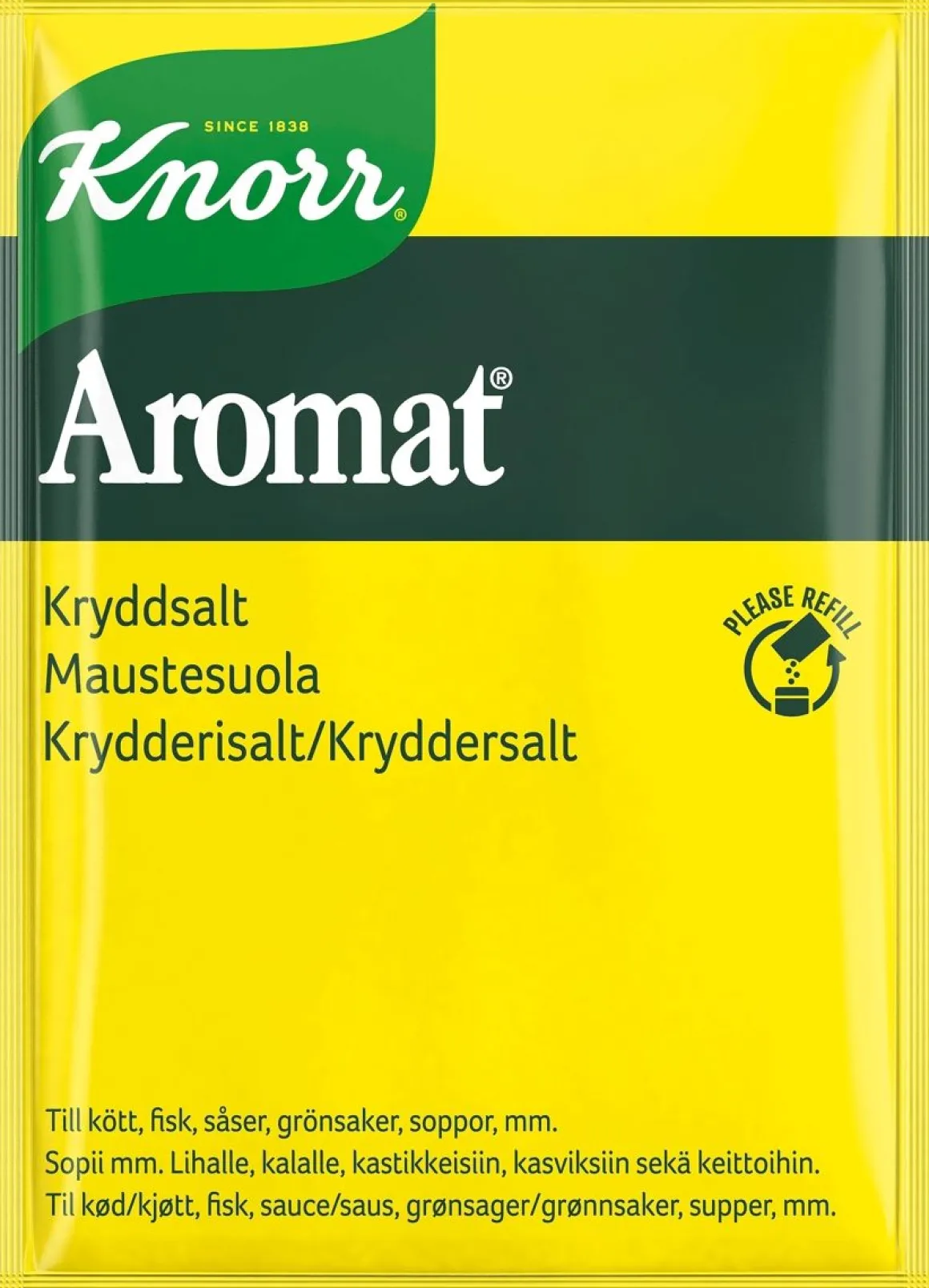 KNORR AROMAT MAUSTESUOLA TÄYTTÖ 90 G