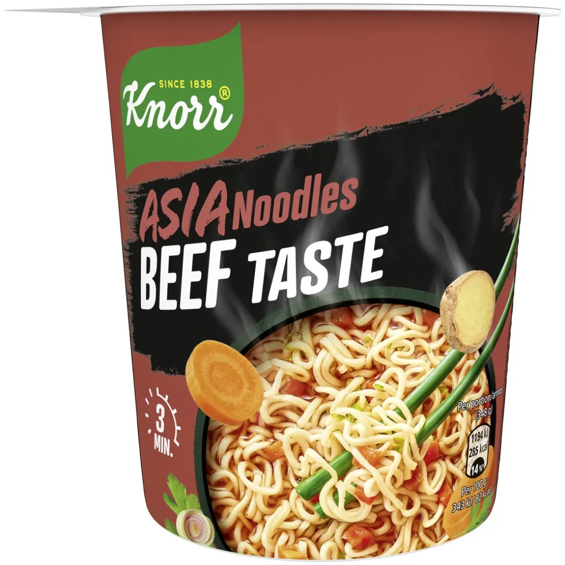 KNORR ASIA NOODLES BEEF 63 G