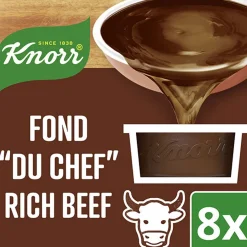 KNORR FOND DU CHEF TUMMA NAUDANLIHA-ANNOSFONDI 224 G