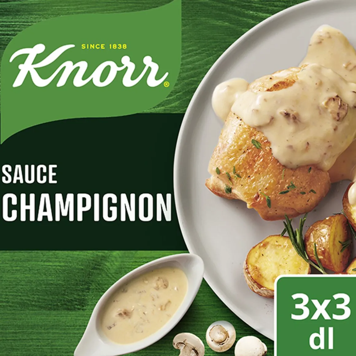 KNORR KASTIKEAINES HERKKUSIENI- KASTIKE 3 X 36 G 108 G