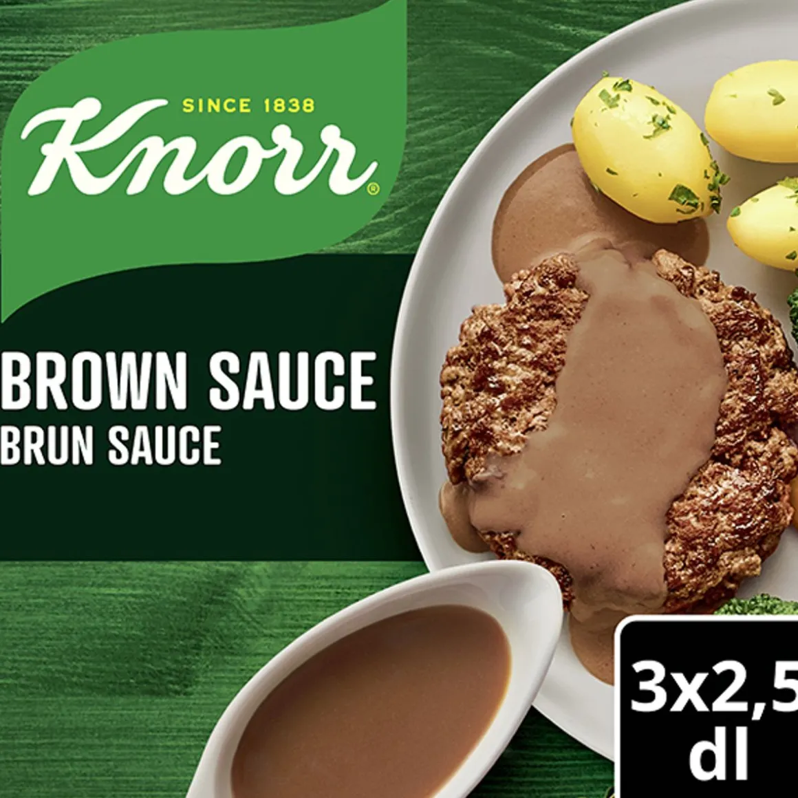 KNORR KASTIKEAINES RUSKEAKASTIKE 3-PACK 90 G