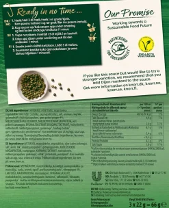 KNORR KASTIKEAINES VIHERPIPPURIKASTIKE 3-PACK 66 G