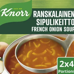 KNORR RANSKALAINEN SIPULIKEITTO 2-PACK 104 G