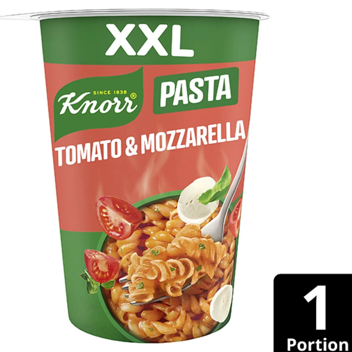 KNORR SNACK POT BIG TOMATO&MOZZARELLA 93 G