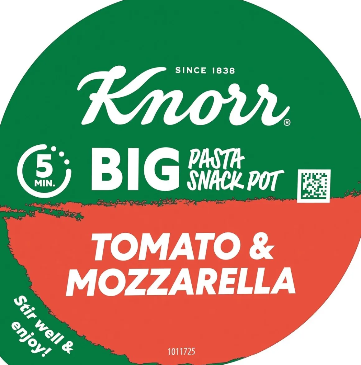 KNORR SNACK POT BIG TOMATO&MOZZARELLA 93 G