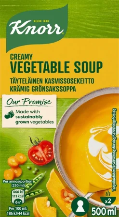 KNORR TÄYTELÄINEN KASVISSOSEKEITTO 500 ML