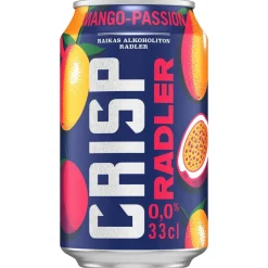 KOFF CRISP RADLER 0% MANGO-PASSION TLK 330 ML