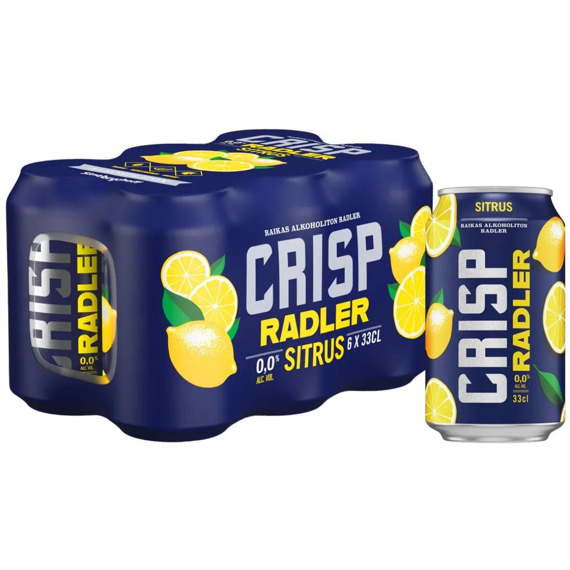 KOFF CRISP RADLER 0% SITRUS 0,33 TLK 6-PACK 1,98 L