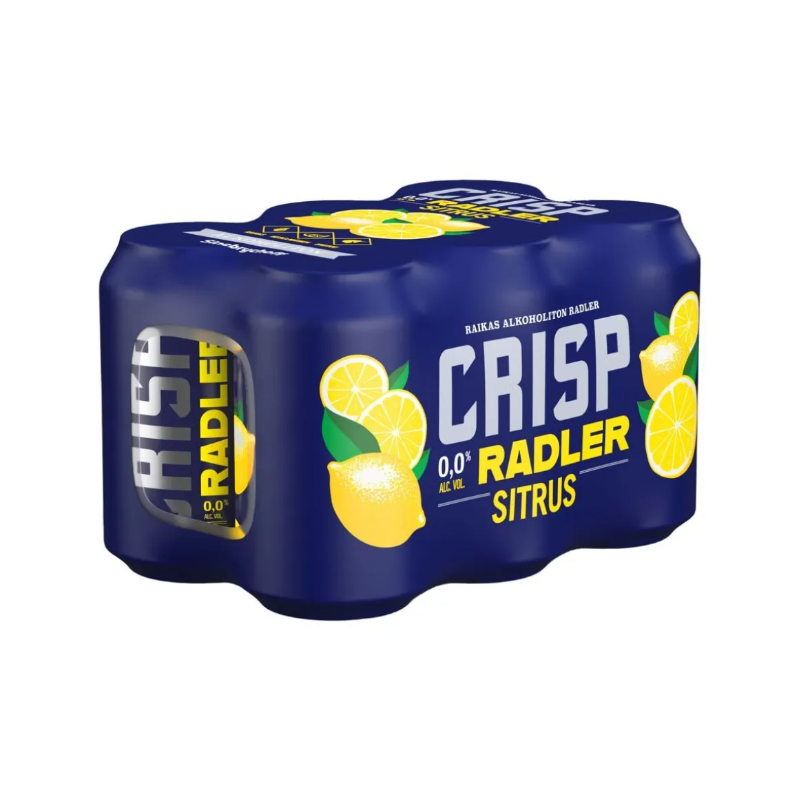 KOFF CRISP RADLER 0% SITRUS 0,33 TLK 6-PACK 1,98 L