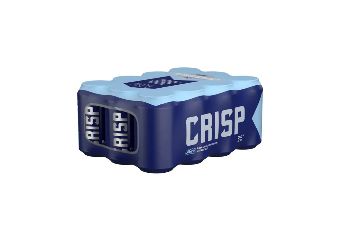 KOFF CRISP LAGER 0% 0,33 TLK 12-PACK 3,96 L