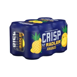 KOFF CRISP RADLER 0% ANANAS 0,33 TLK 6-PACK 1,98 L