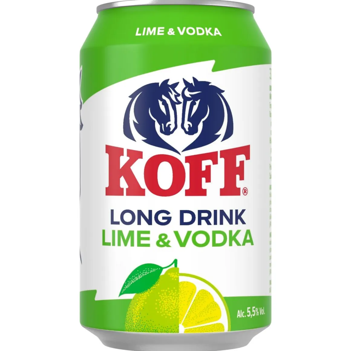 KOFF LONG DRINK 5,5% LIME TLK 330 ML