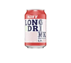 KOFF LONG DRINK 5,5% WILD STRAWBERRY TLK 330 ML