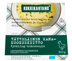 KOKKIKARTANO TÄYTELÄINEN KANA-KOOKOSKEITTO 300 G