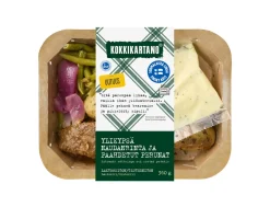 KOKKIKARTANO YLIKYPSÄ NAUDANRINTA JA PAAHDETUT PERUNAT 360 G