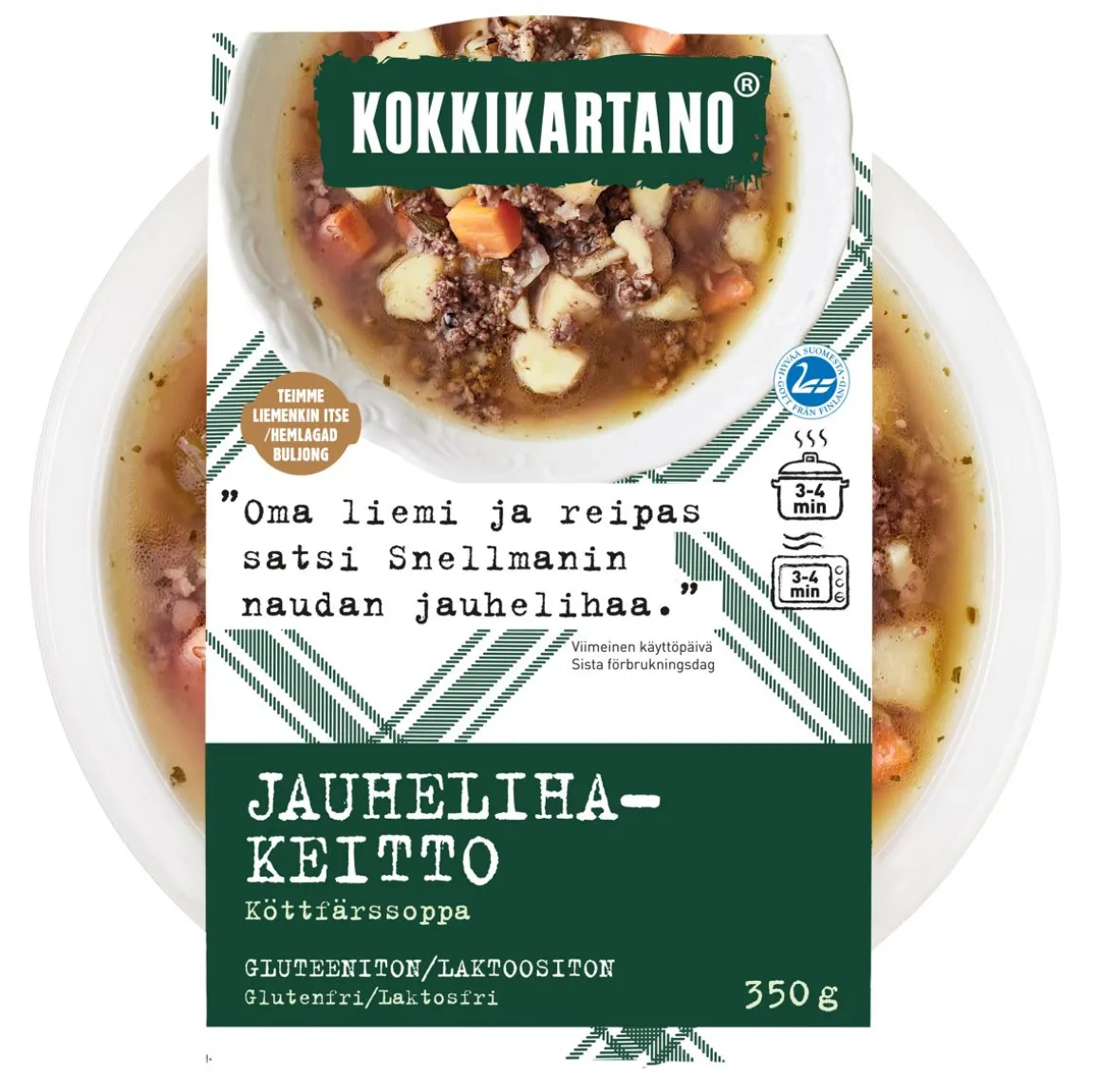 KOKKIKARTANO JAUHELIHAKEITTO 350 G