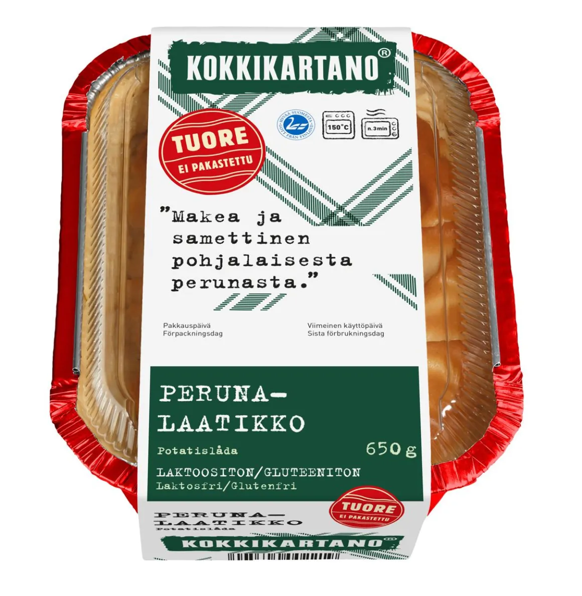 KOKKIKARTANO JOULUPERUNALAATIKKO 650 G