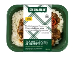 KOKKIKARTANO KARAMELLIPOSSU JA BASMATIRIISI 350 G