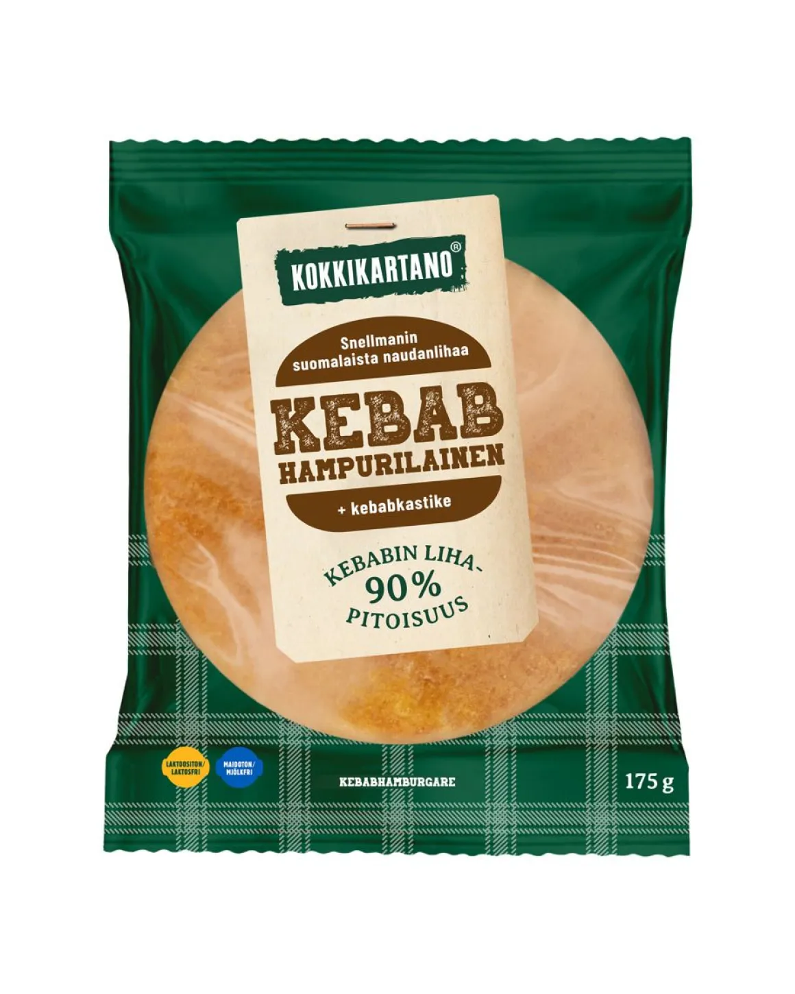 KOKKIKARTANO KEBABHAMPURILAINEN 175 G