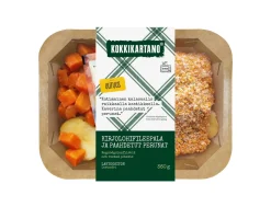 KOKKIKARTANO KIRJOLOHIFILEEPALA JA PAAHDETUT PERUNAT 360 G