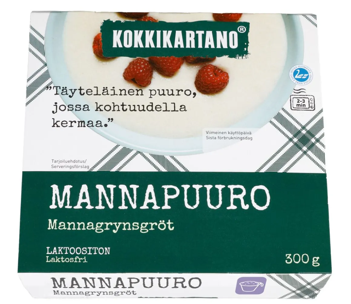 KOKKIKARTANO MANNAPUURO 300 G