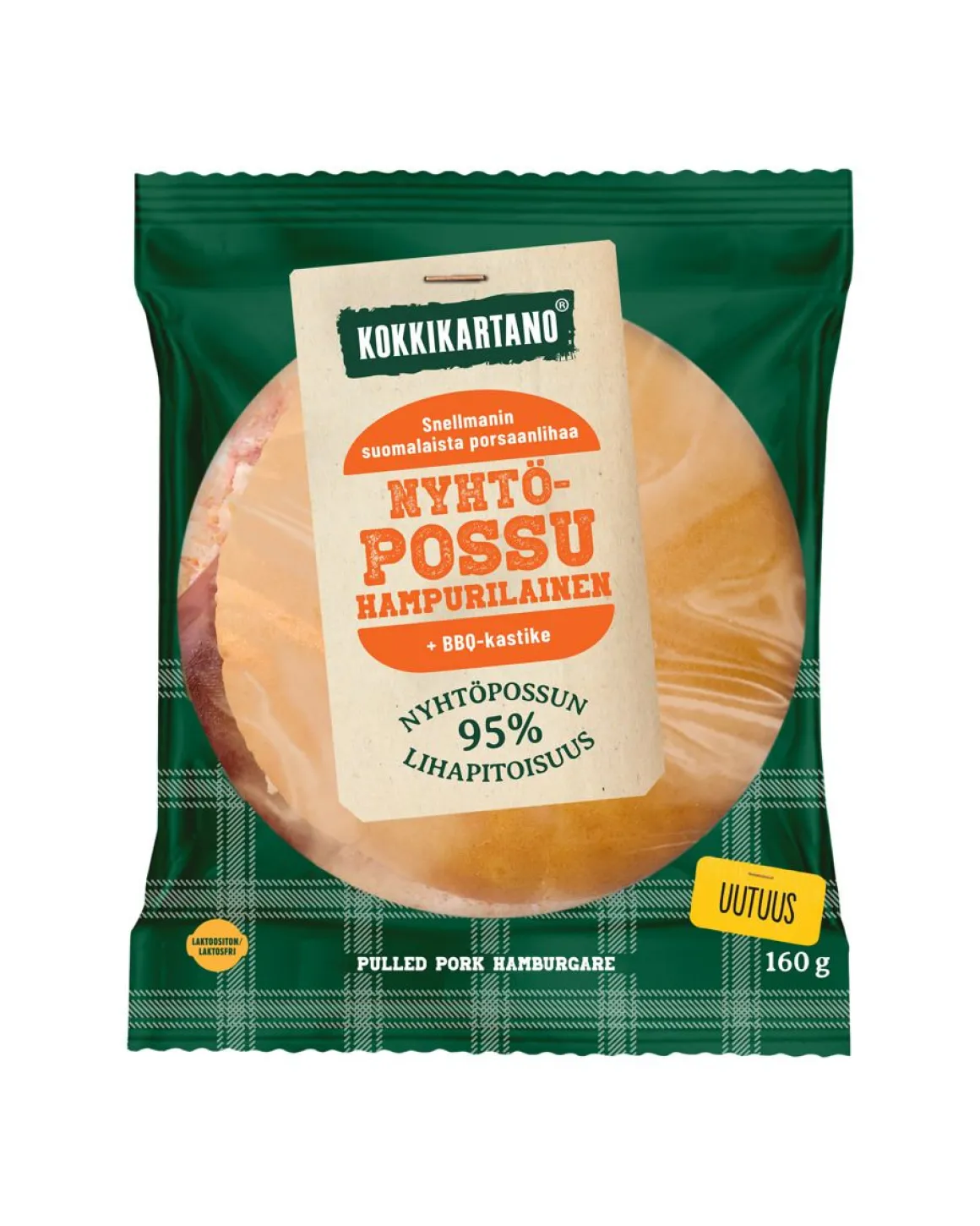 KOKKIKARTANO NYHTÖPOSSUHAMPURILAINEN & BBQ-KASTI