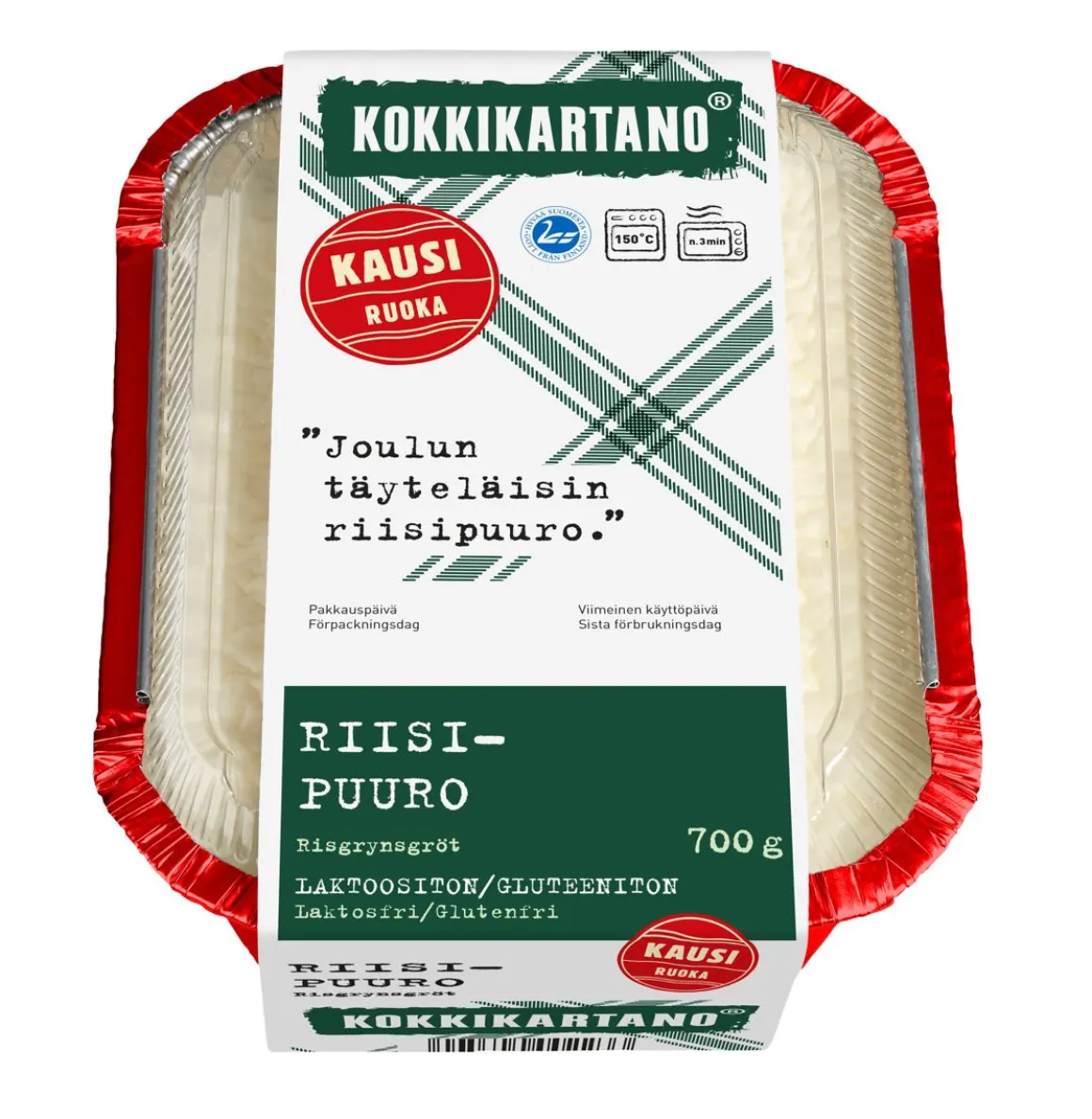 KOKKIKARTANO RIISIPUURO 700 G