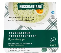 KOKKIKARTANO TÄYTELÄINEN PINAATTIKEITTO 300 G