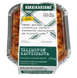 KOKKIKARTANO VÄLIMEREN KASVISPASTA 650 G