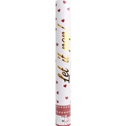 KONFETTITYKKI SYDÄN PUNAINEN 40CM