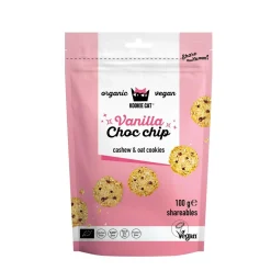 KOOKIE CAT VANILJA & SUKLAAH. MINIKEKSI 100 G