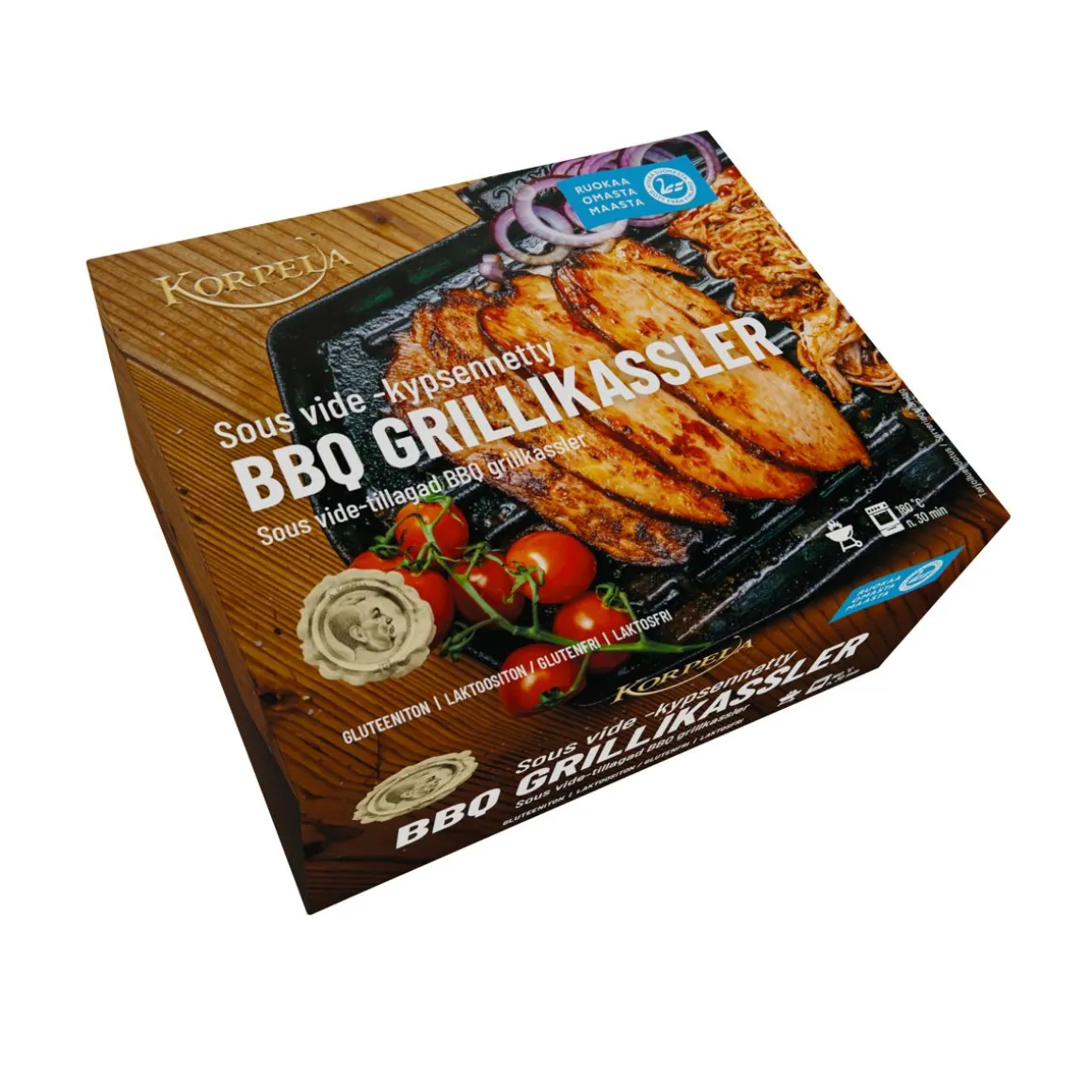 KORPELA GRILLIKASSLER PALA BBQ N. 700G