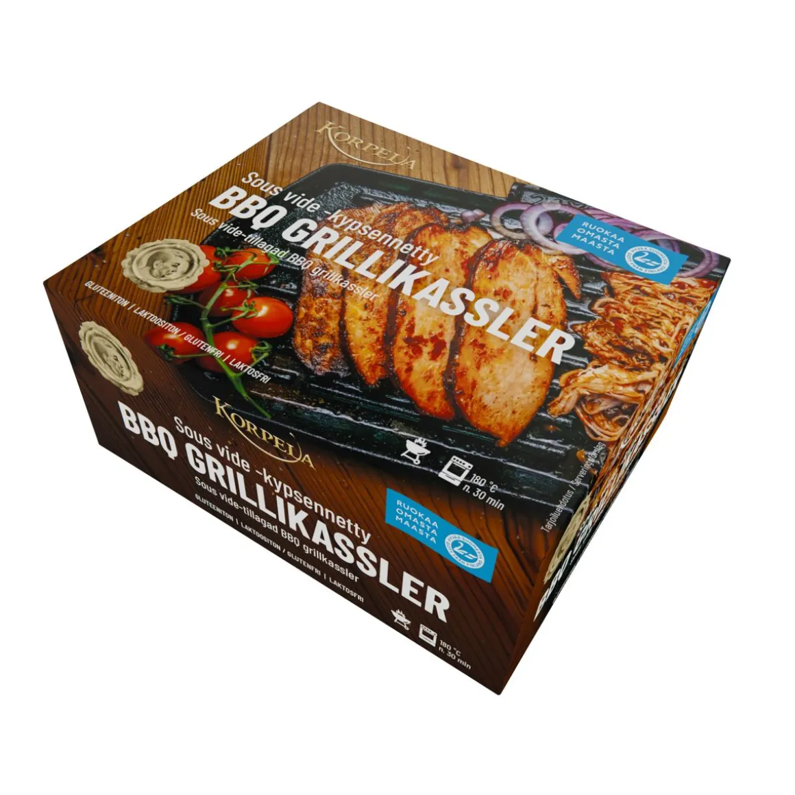 KORPELA GRILLIKASSLER PALA BBQ N. 700G